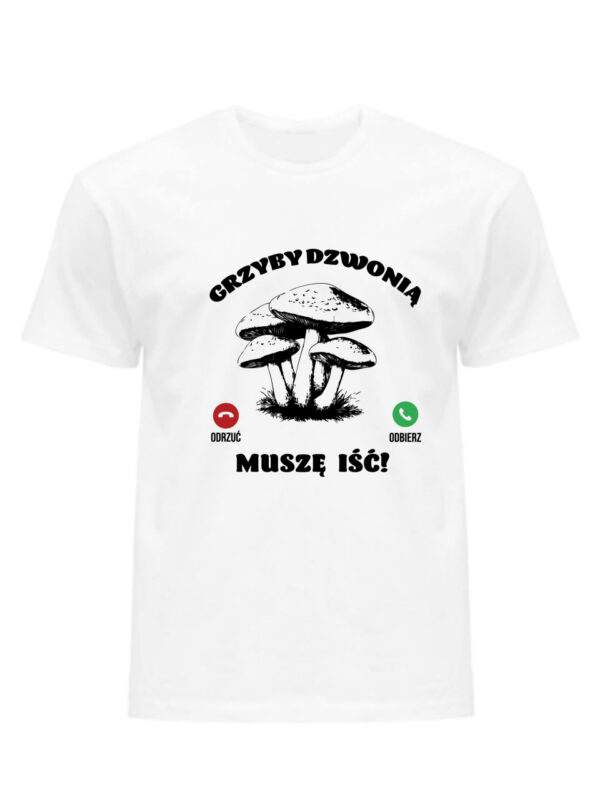 Koszulka Męska Grzyby - obrazek 2