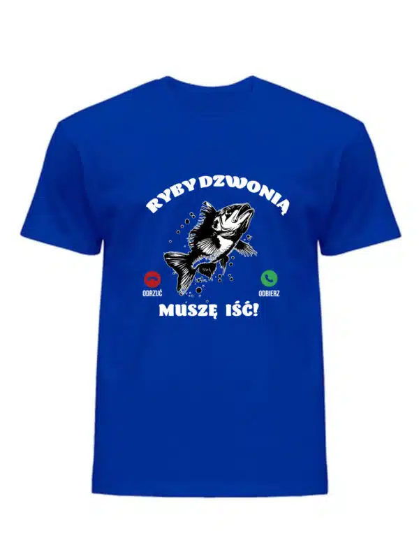 Koszulka Męska Ryby Dzwonią - obrazek 4