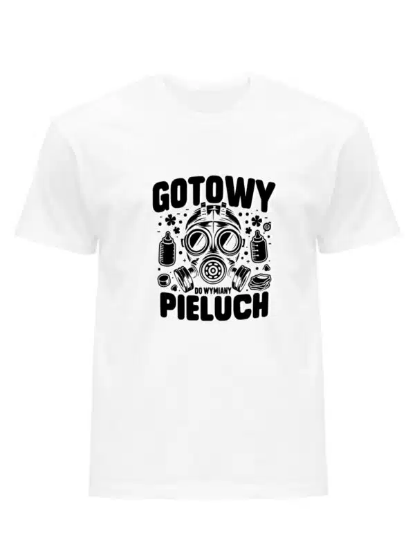Koszulka Męska Pieluchy - obrazek 2