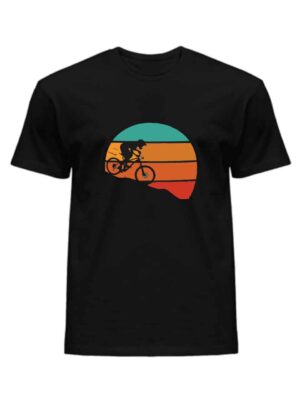 Koszulka Męska Rower Retro