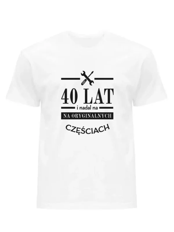 Koszulka urodzinowa 40 lat - obrazek 3